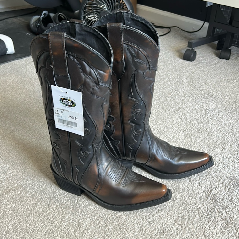 Sterling River Cowboy Boots